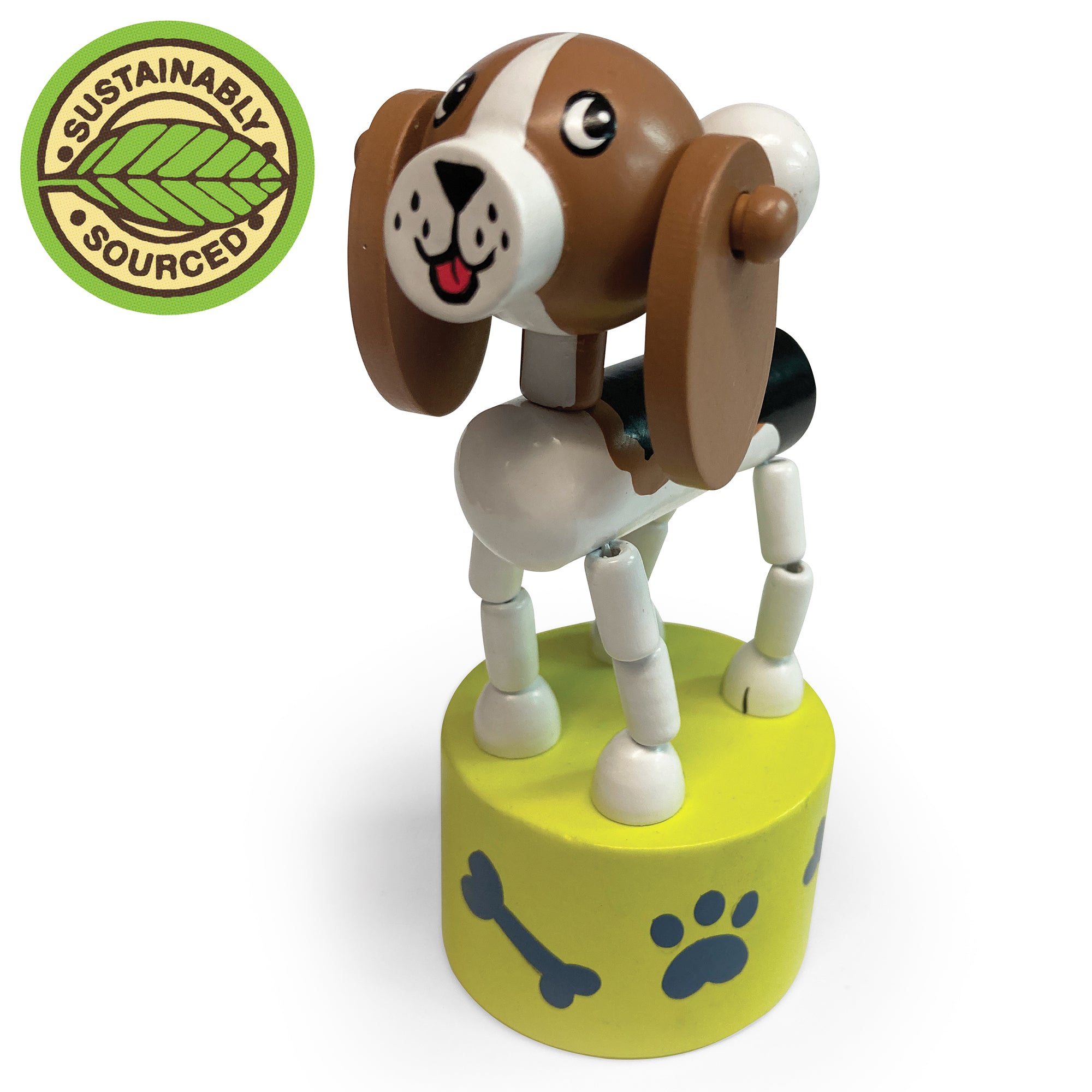 Wooden Wobbly Woofers - Dogs by House of Marbles