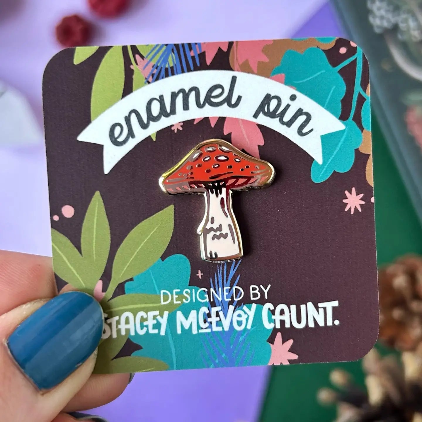Stacey McEvoy Caunt | Enamel Pin