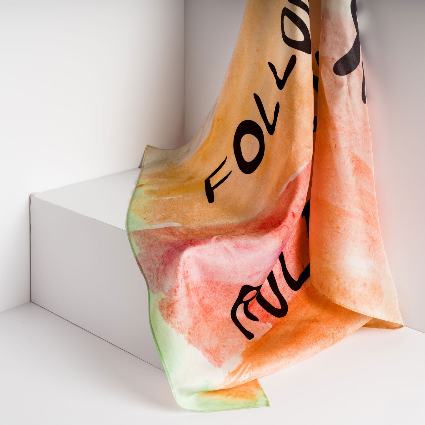 KMA Follow Our Rules Silk Scarf