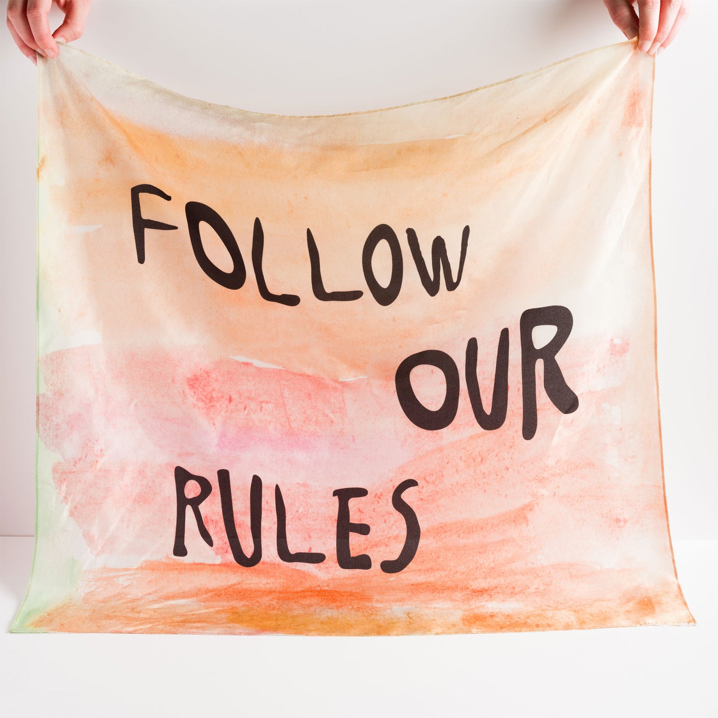 KMA Follow Our Rules Silk Scarf