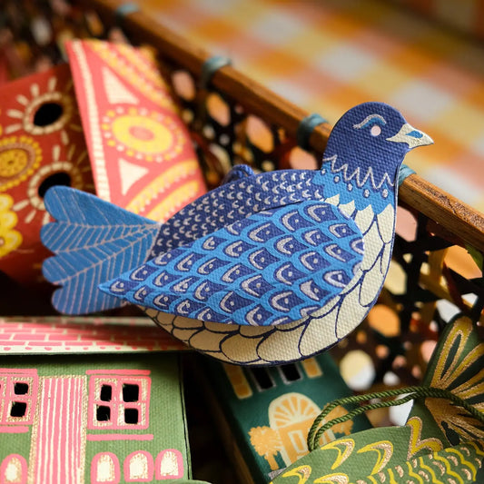 East End Press | Dove Screen-Printed Board Decoration