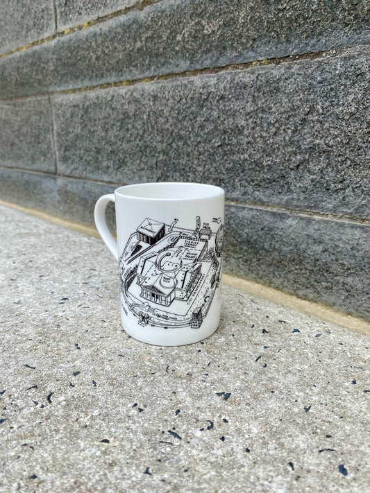 Collective Map Mug by J. Maizlish Mole