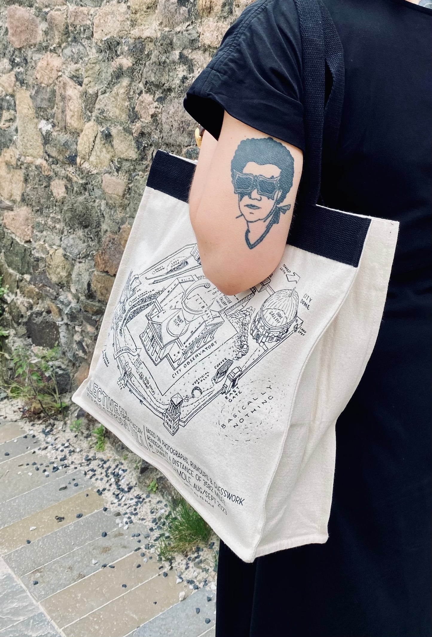 Collective Map Tote Bag by J. Maizlish Mole