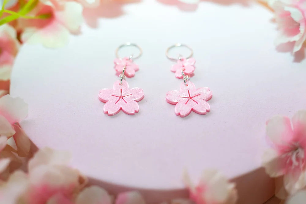 Cara Lowe Studio | Cherry Blossom earrings
