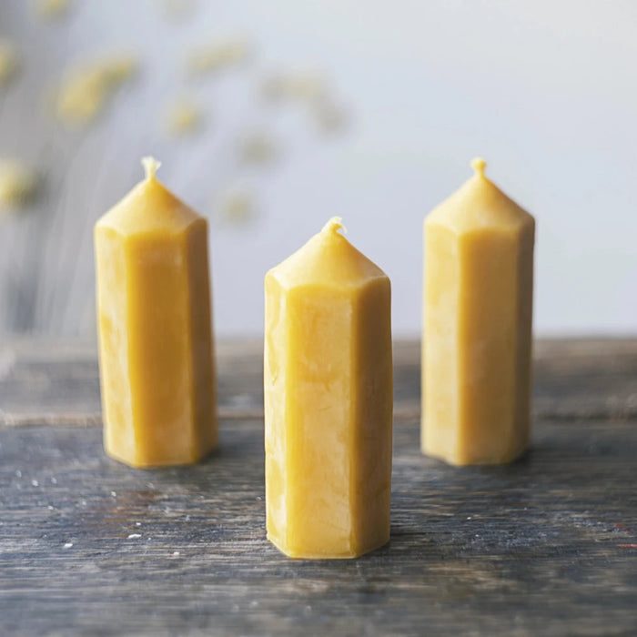 Pure Beeswax Candles | Ediburgh Honey Co