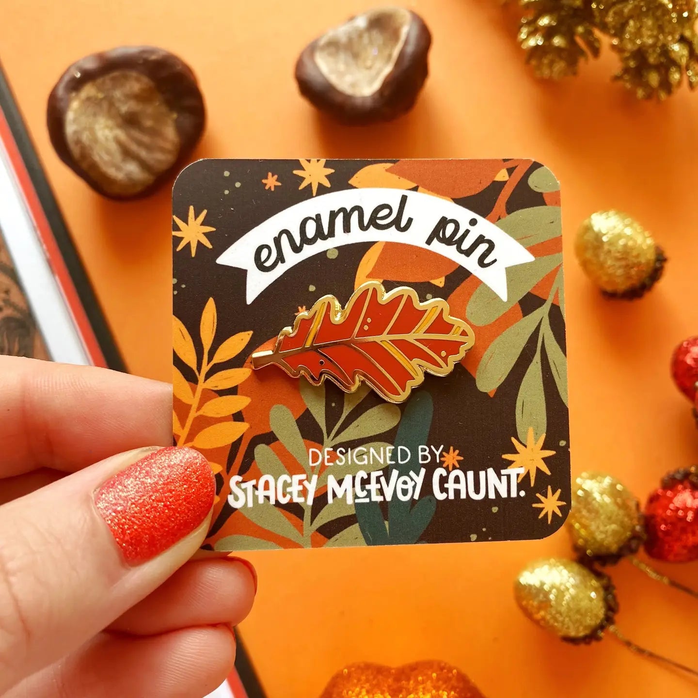 Stacey McEvoy Caunt | Enamel Pin