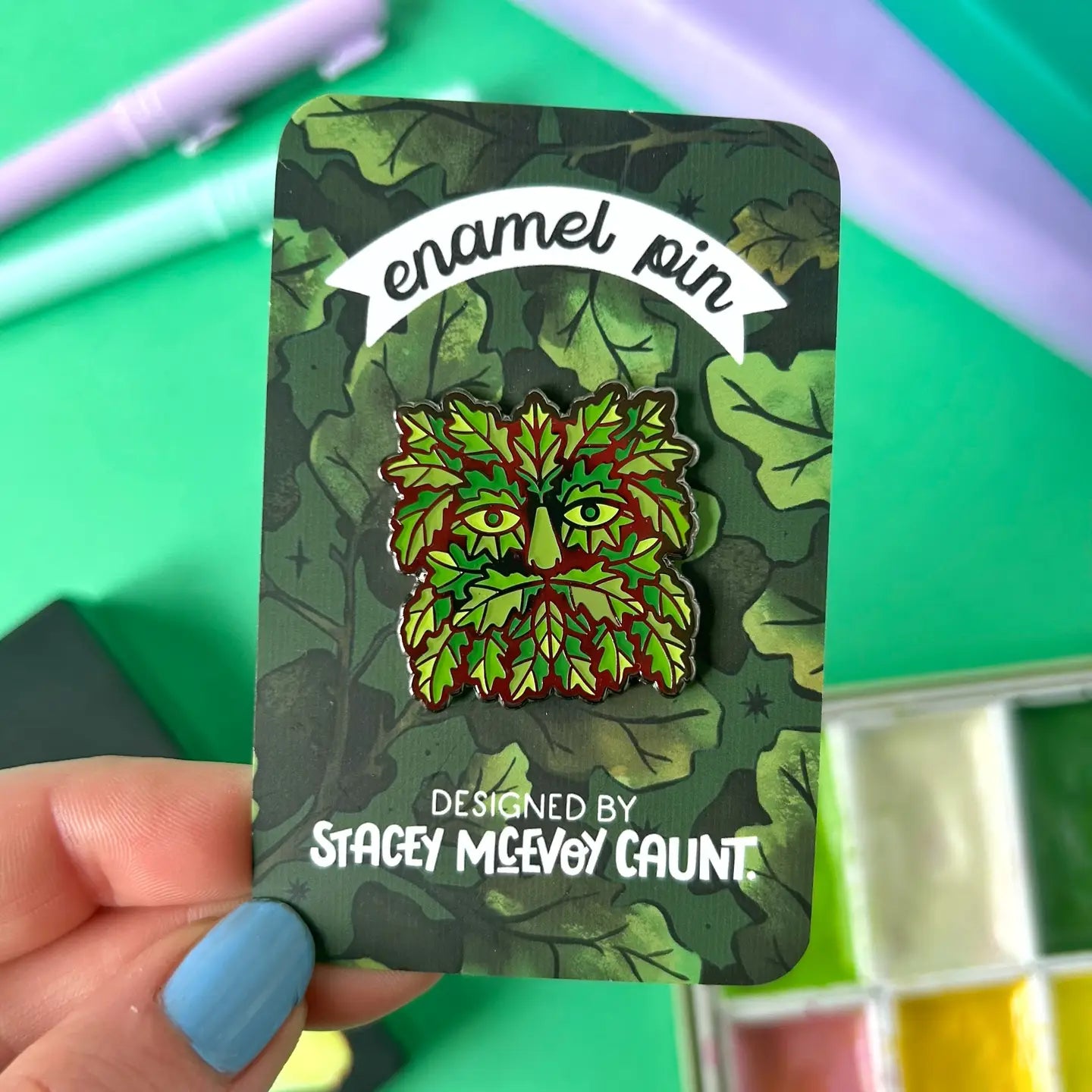 Stacey McEvoy Caunt | Enamel Pin