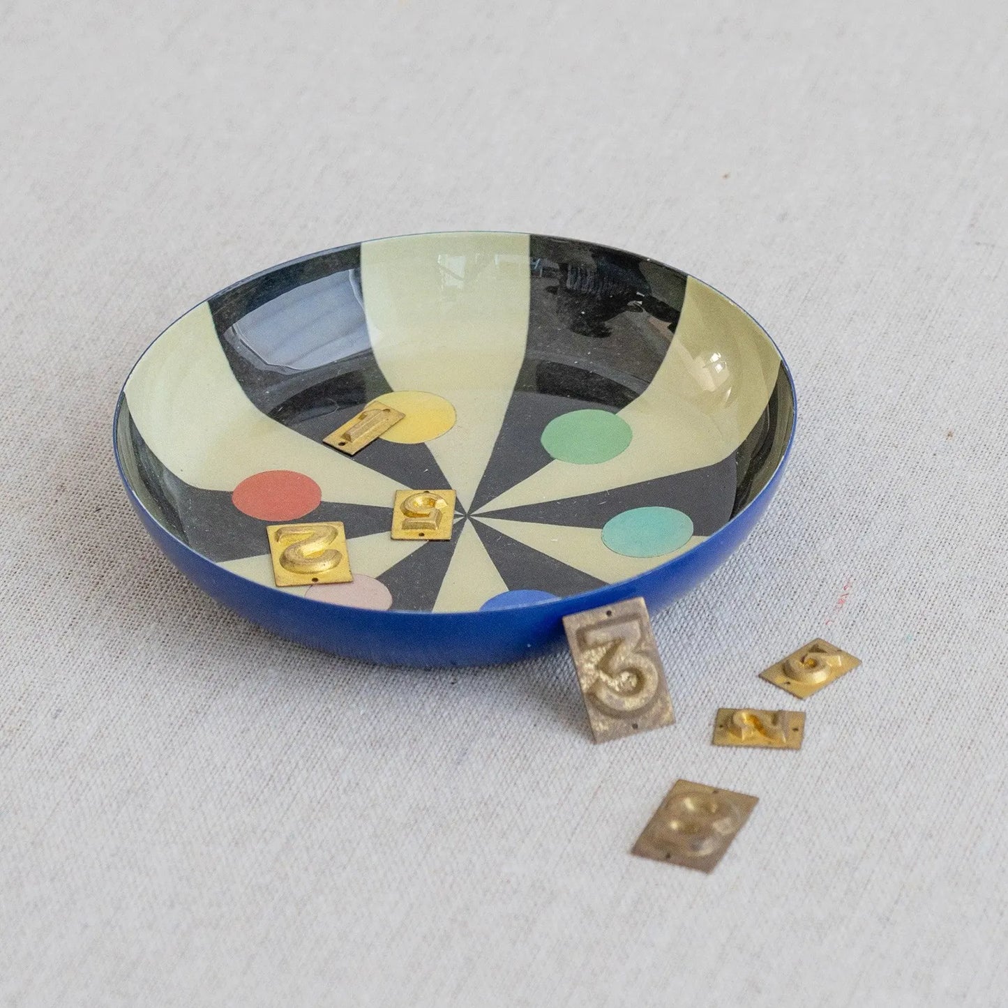 Roomytown | Enamel Printed Tray | Benson's Colour Hexagon