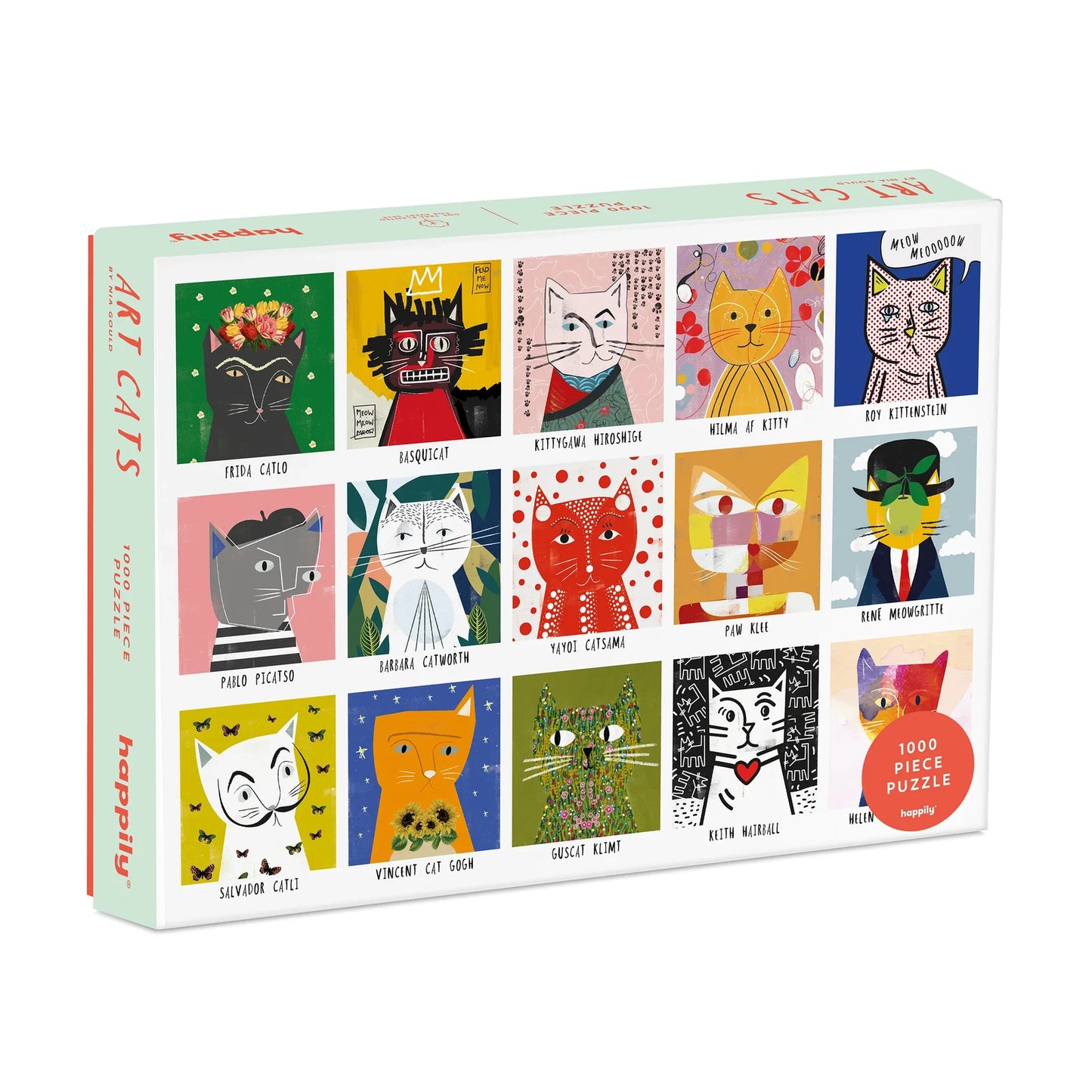 Art Cats | 1000 Piece Puzzle
