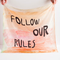 KMA Follow Our Rules, Silk Scarf