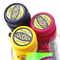 Hightide Penco 8 Colour Crayon - Yellow