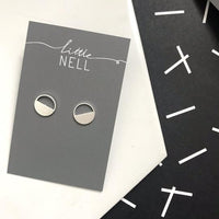 Little Nell EVERYDAY Half Circle Studs