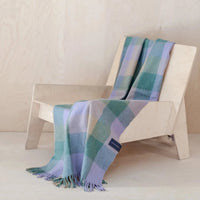 Tartan Blanket Co. Recycled Wool Knee Blanket - Thistle Meadow Check