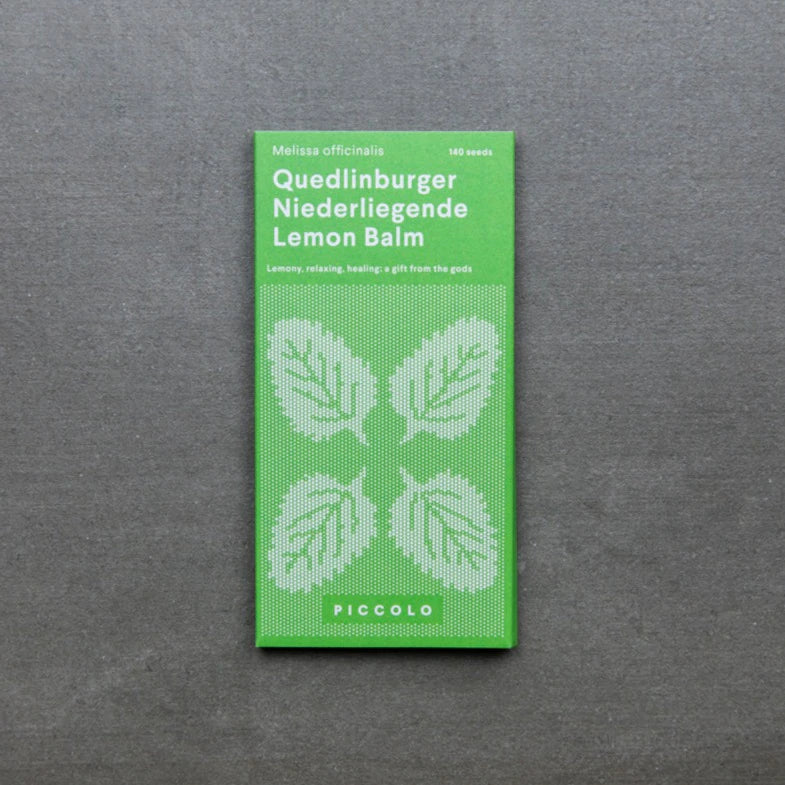 Piccolo Quedlinburger Niederliegende Lemon Balm Seeds