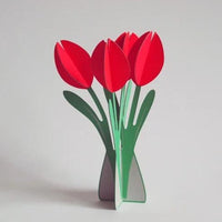 Cut and Make Pop Out Tulip Greetings Card